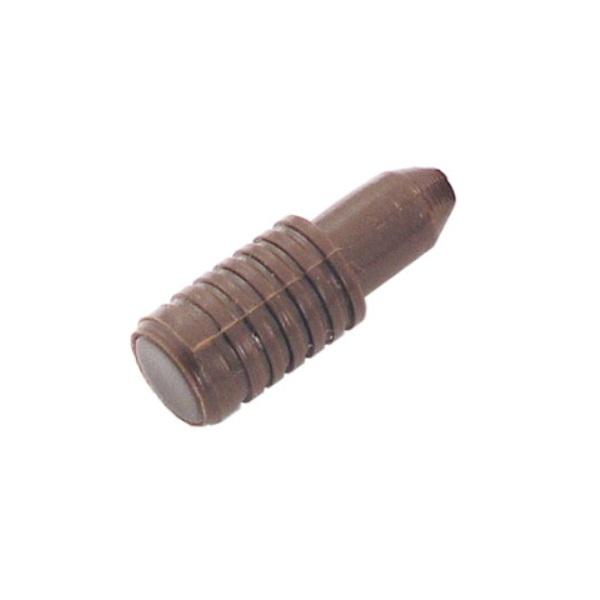 Locating Pin 1140/N, Brown Nylon, ø8x13mm, Male Part Only