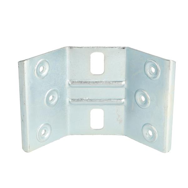 Leg Corner Bracket No. 28, 2.0mm, Steel, Zinc Plated