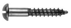 Wood Screw, RDH, SS A2, 3,5x12mm, DIN 96 Slot