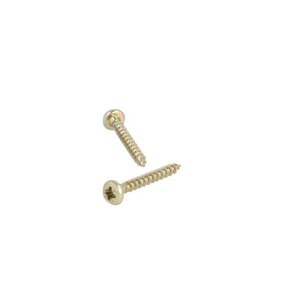 Chipboard Screw, Pan Head, PZD, Steel YZP, 4,0x30mm, Full