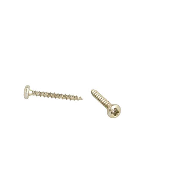Chipboard Screw, Pan Head, PZD, Steel YZP, 4,0x30mm, Full