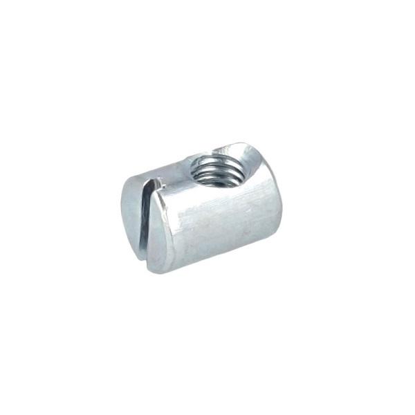 Cross Dowel ø10x13mm(8+5), M6, Steel, Bright Zinc Plated