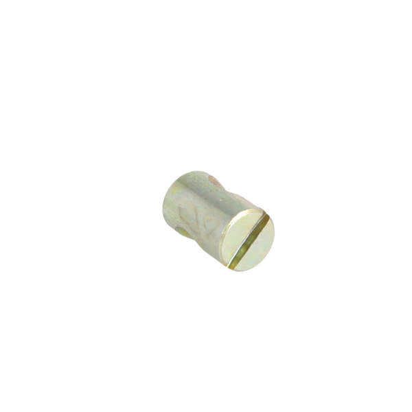Cross Dowel ø10x16mm(10+6), M6, Steel, Yellow Zinc Plated