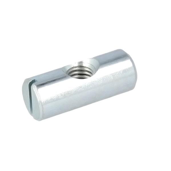 Cross Dowel ø12x30mm(15+15), M8, Steel, Bright Zinc Plated