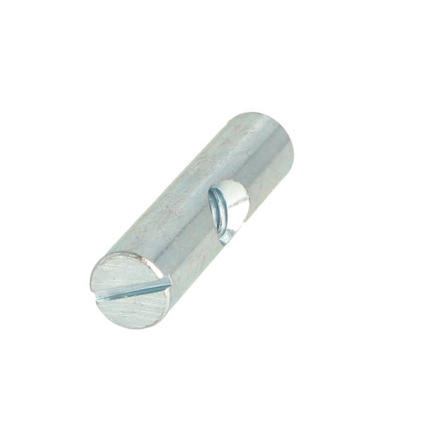 Cross Dowel ø12x50mm(25+25), M8, Steel, Bright Zinc Pl.