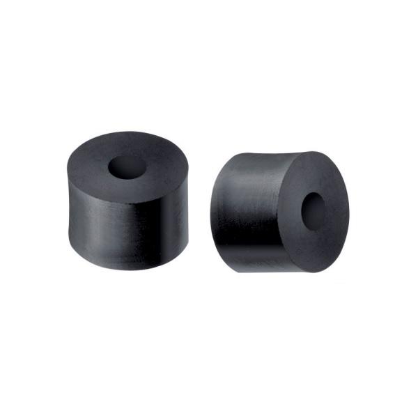 Connector, PE, Black,ø10x25x5,3mm, F/Locking Bar 14.05.676-0