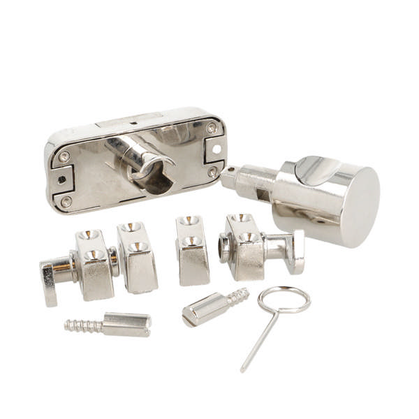 Rotary Bar Lock 925, W/Knob, No Key, NPL Zamak Back &