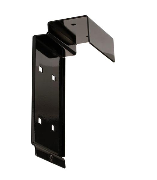 Door Bracket, F/Key Storage Box 14.08.155, Black Steel,