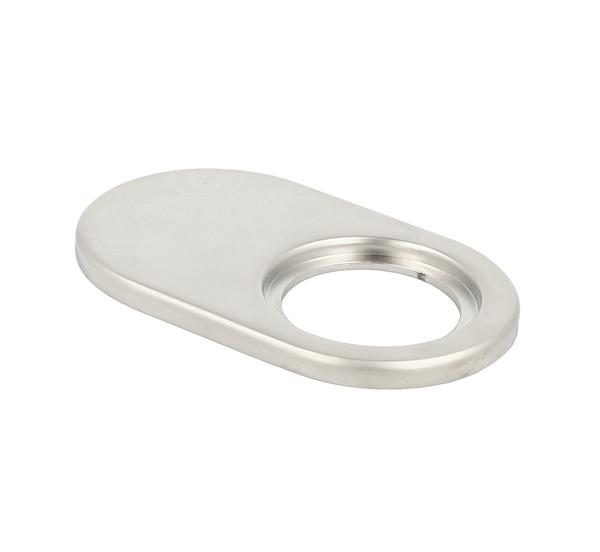 Cover Plate Double F/Lock X-689, Matt Nickel Plated