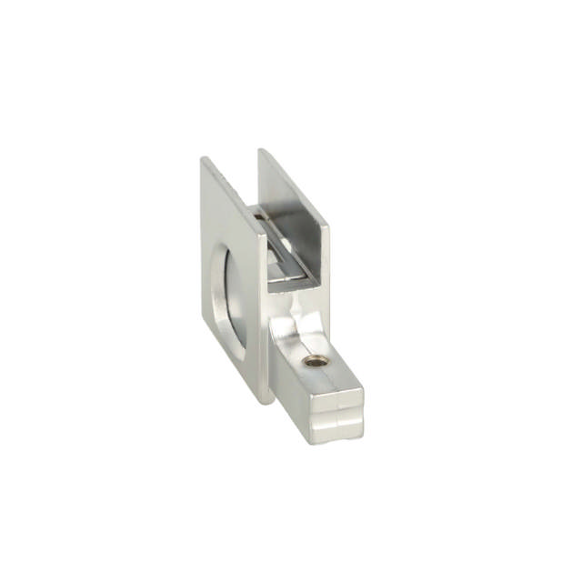 Glass Sliding Push Door Lock 2740, R+L, KA D20, Alu Finish,