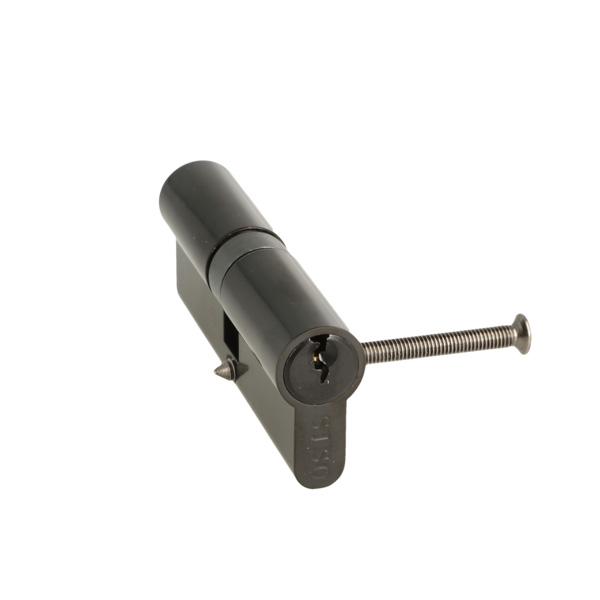 Profile Cylinder, Black Finish, 80mm, (35+10+35mm) Yale Key