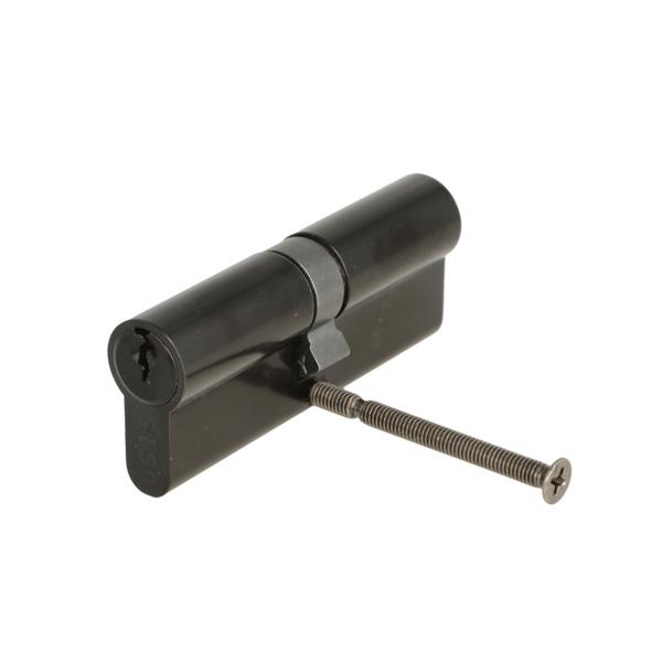Profile Cylinder, Black Finish, 80mm, (35+10+35mm) Yale Key