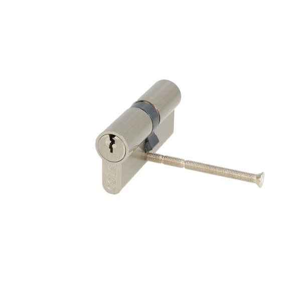 Profile Cylinder, SS-Look, 70mm (30+10+30mm) FAB Key