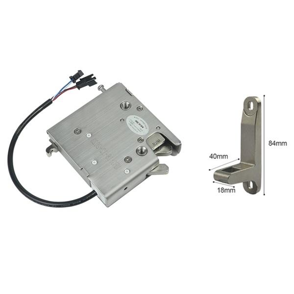 Electronic Parcel Lock, 80mA@12V, IP66, 79x82,5x19,2mm