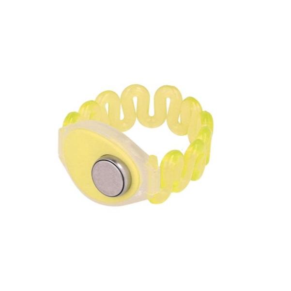 Wristband, Yellow Plastic, With 13,56MHz Chip