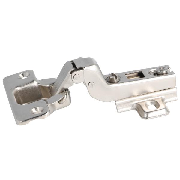 Maxi Hinge, Steel, NPL, 110DG, C/17mm Inset, W/Mounting