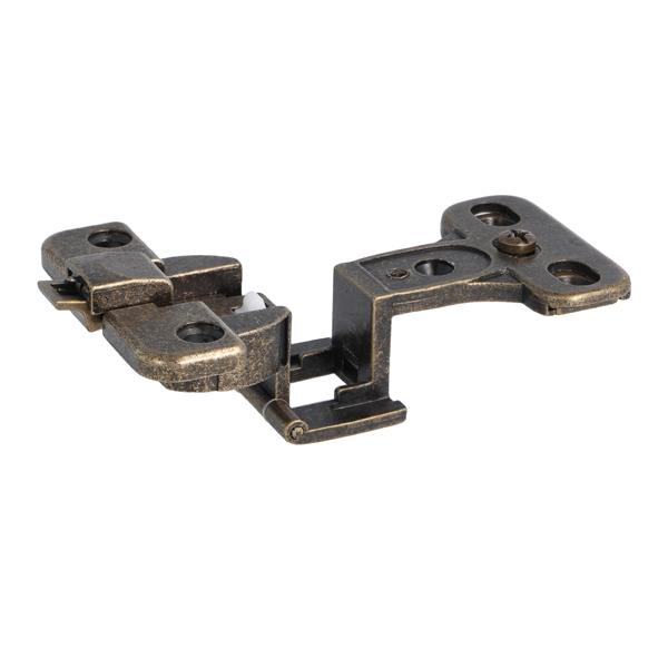 Wide Opening Hinge 270 DG, F/19mm Panel, BRZ, Overlay,