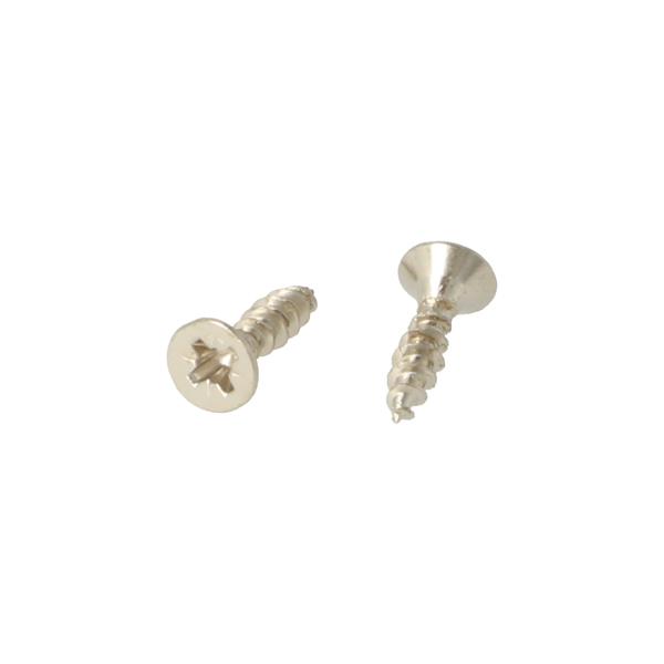 Chipboard Screw, Flat Head, 4,0 x 16mm, Nickel Plated