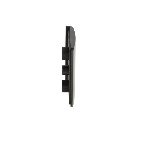 Front Cover F/Glass Wall Fixing, F/Obsession Hinge, Black,