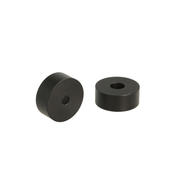 Top & Bottom Turning Blocks F/Hinge 15.08.192, Black, ø25x