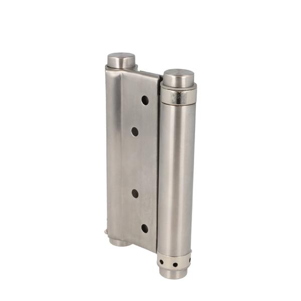 Saloon Door Double Action Spring Hinge,126,5mm,SS304 Brushed