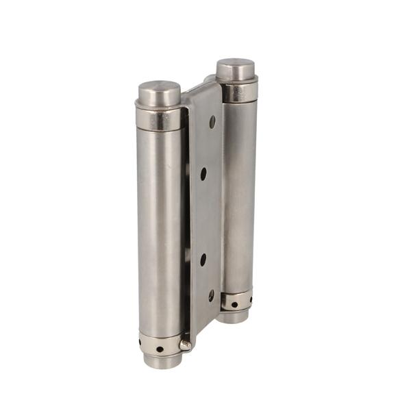 Saloon Door Double Action Spring Hinge,126,5mm,SS304 Brushed