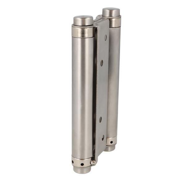 Saloon Door Double Action Spring Hinge, 151mm, SS304 Brushed