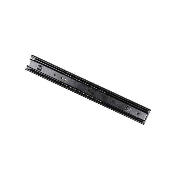 Drawer Slide ME4500, 600mm Bayonet Fix, D=456mm, Black ZP