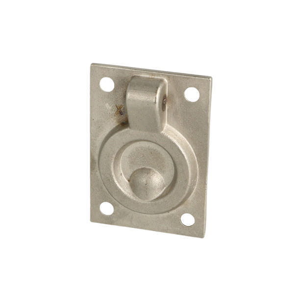 Drop Pull Ring Handle SS-304 - Brushed, Concealed, 65x46mm,