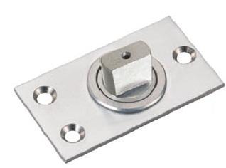 Floor Pivot Bracket SS-304 Polished, F/Bottom Fitting 