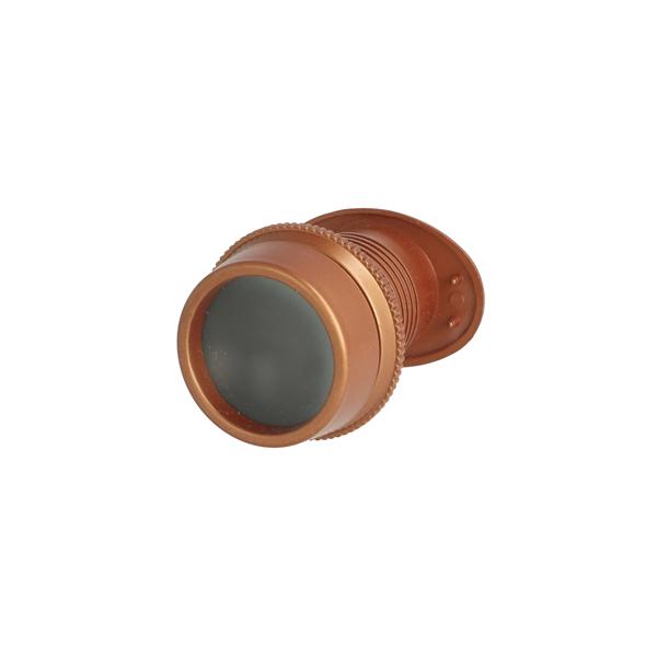 Door Viewer ø38mm Brown PLastic, F/Door Thickness 50mm