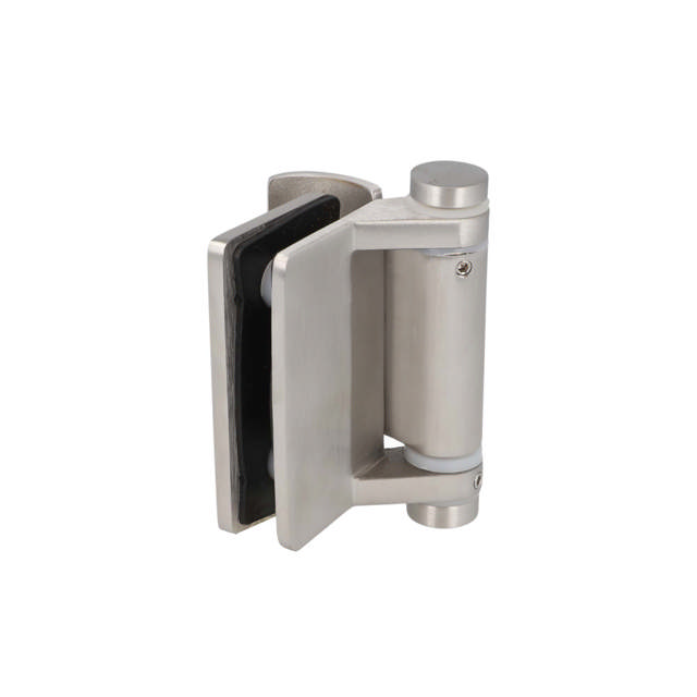 Baluster Spring Hinge, ø42,4mm Tube/Glass,  8-12mm Glass,