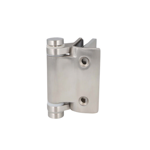 Baluster Spring Hinge, ø42,4mm Tube/Glass,  8-12mm Glass,