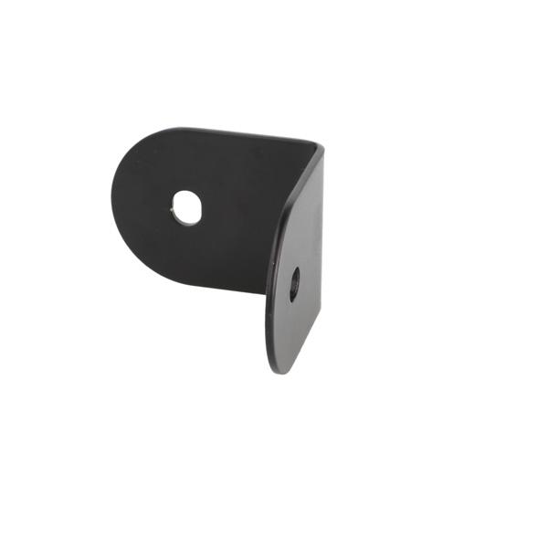 L-Bracket, 52x40x2mm, SS304 Black Finish, F/Toilet Cubicles,