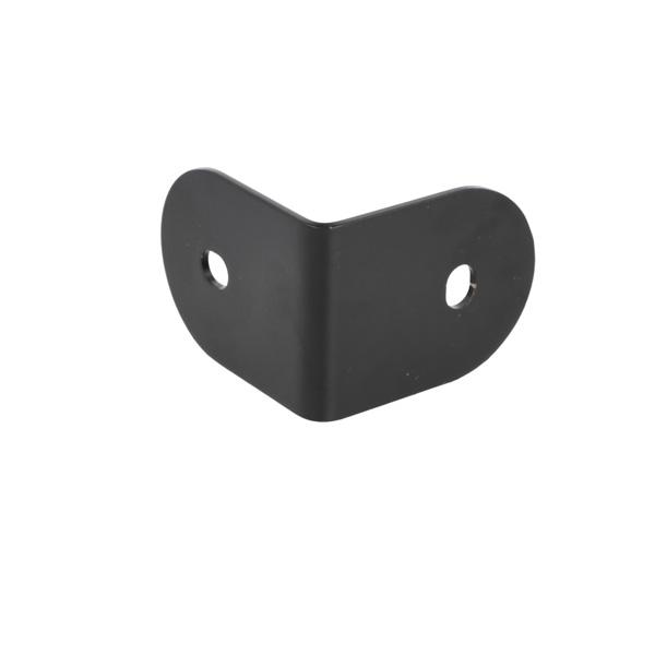 L-Bracket, 52x40x2mm, SS304 Black Finish, F/Toilet Cubicles,