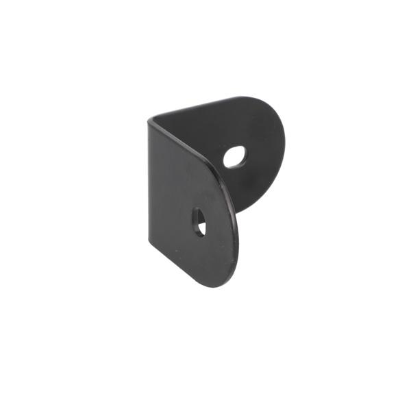 L-Bracket, 52x40x2mm, SS304 Black Finish, F/Toilet Cubicles,
