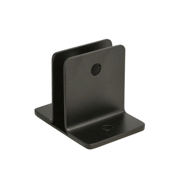 Wall Bracket 67x54x2mm, SS304 Black, F/Toilet Cubicles,