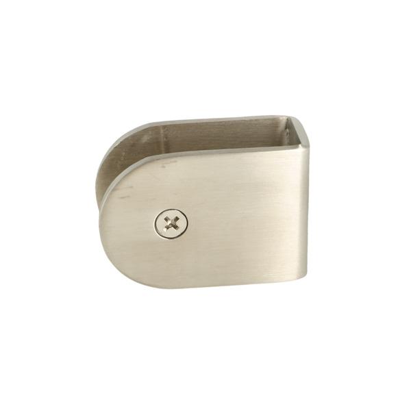 U-Bracket SS-304 F/18mm Panel, F/Toilet Cubicles,Incl. Black