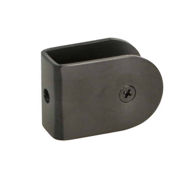 U-Bracket SS-304, Black Finish F/18mm Panel, F/Toilet Cubi-