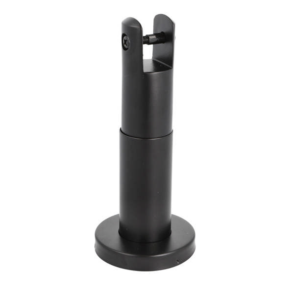 Panel Support Leg 118-175mm, F/10-18mm Panel, Black Finish