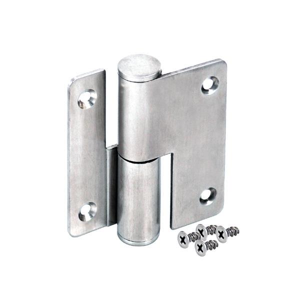 Door Hinge 94x70x2.5mm, Up/Down, SS304 Brushed, RH, Overlay