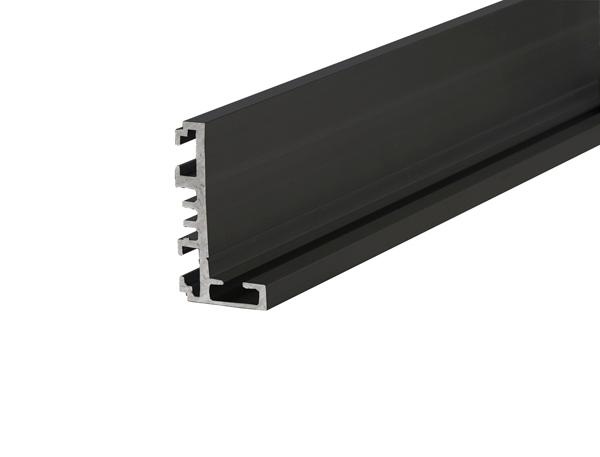 Black Anodized L-Profile, 2500mm, F/