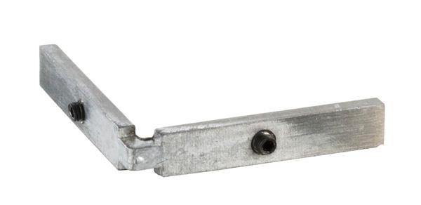 Corner Mounting Bracket, Aluminium, F/