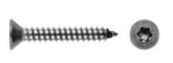 Self-tapping Screw ø4,8x9,5mm, DIN7982, A2, CSK, W/Torx 25,